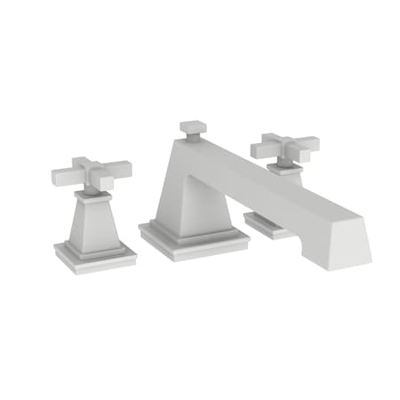 Newport Brass Tub Faucet, Matte White, Deck 3-3156/52